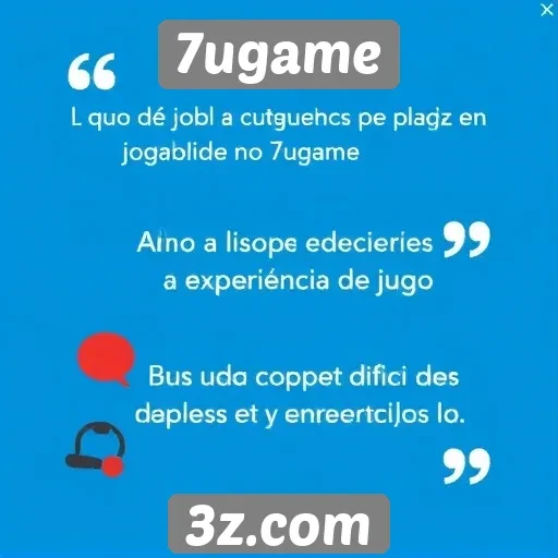 Usuários comentam sobre a jogabilidade no 7ugame